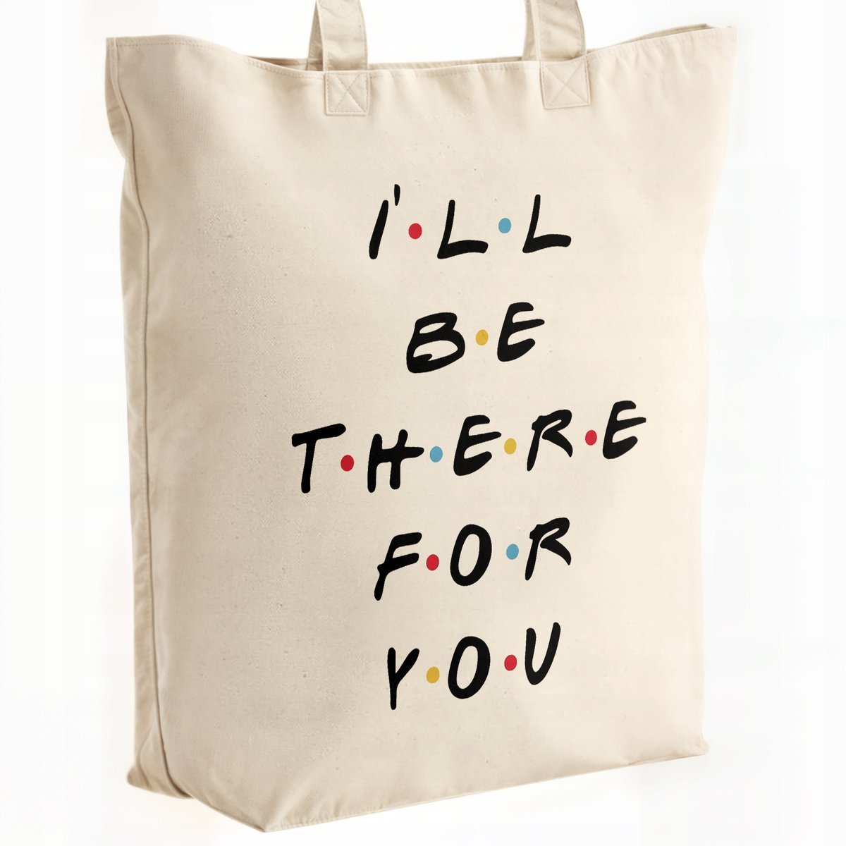 Torba bawełniana premium na zakupy Friends Przyjaciele Dla Fanów Serialu