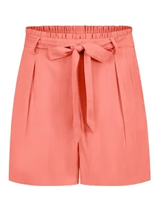 Fresh Made Szorty w kolorze koralowym - Spodenki damskie - miniaturka - grafika 1