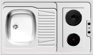 PYRAMIS ELE MK 100x60 (zlewozmywak + płyta elektryczna) 140113901 - Zestawy zintegrowane AGD - miniaturka - grafika 1