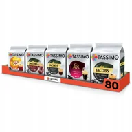 Kawa w kapsułkach i saszetkach - Kapsułki Tassimo BigPack kaw czarnych, espresso, 80 kapsułek - miniaturka - grafika 1