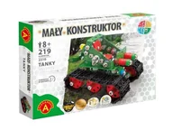 Zabawki kreatywne - Alexander Mały konstruktor. Tanky - miniaturka - grafika 1