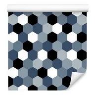 Tapety - Tapeta geometryczna pokój młodzieżowy dla chłopca - miniaturka - grafika 1