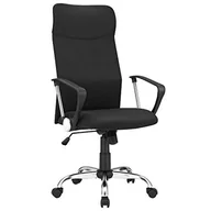 Fotele i krzesła biurowe - Krzesło Biurowe Ergonomiczne Krzesło Obrotowe Wyściełane Siedzisko Pokrycie Materiałowe Regulowane I Przechylane Do 120 Kg Nośno - miniaturka - grafika 1