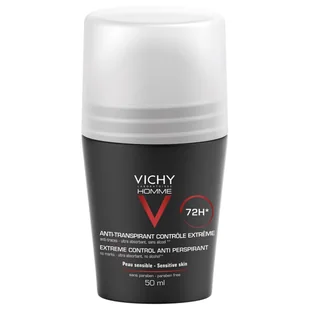 Vichy Homme Dezodorant Extreme Control Roll- On dezodorant w kulce dla mężczyzn 72h 50ml - Dezodoranty i antyperspiranty męskie - miniaturka - grafika 1