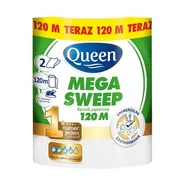 Ręczniki - QUEEN Ręcznik papierowy Mega Sweep 120 m - miniaturka - grafika 1