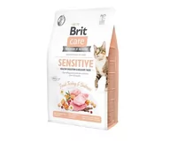 Sucha karma dla kotów - Brit Care Cat Sensitive 2 kg - miniaturka - grafika 1