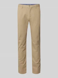 Wąskie Chinosy o prostej sylwetce i średniej wysokości stanu - Spodnie męskie Wąskie Chinosy o prostej sylwetce i średniej wysokości stanu - Spodnie męskie - miniaturka - grafika 1