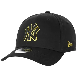 Czapka 9Forty Team Outline Yankees by New Era, czarno-żółty, One Size - Czapki i chusty sportowe męskie - miniaturka - grafika 1