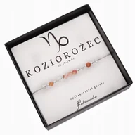 Bransoletki - Bransoletka Znak Zodiaku KOZIOROŻEC Kamienie Naturalne Opal Kryształ Górski - miniaturka - grafika 1