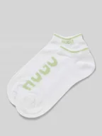 Skarpetki męskie - Krótkie skarpety z detalem z logo w zestawie 2 szt. - miniaturka - grafika 1