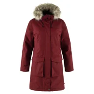 Kurtki damskie - Damska kurtka Fjällräven Polar Nuuk Lite Parka Bordeaux Red XS - miniaturka - grafika 1