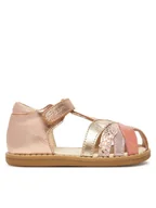 Buty dla dziewczynek - Lasocki Kids Sandały BOB CI12-BOB-04(II)DZ Złoty - miniaturka - grafika 1
