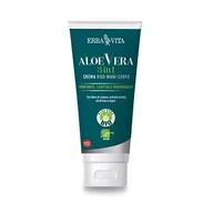 Balsamy i kremy do ciała - Trawa Vita Aloe vera 3 w 1 krem do twarzy, dłoni i ciała z ślimakiem, ślimak zadziorami i olejkami ryżowymi i arganowymi - 200 ml - miniaturka - grafika 1