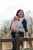 Chusty do noszenia dzieci - Yaro Slings Chusta tkana Yaro Woodland Duo Macarons Rainbow Tencel 4 3.6 m. - miniaturka - grafika 1