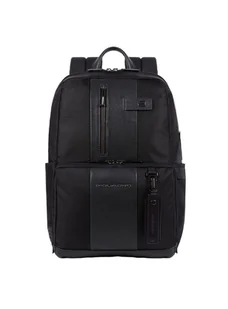 Zaino porta computer e porta iPad® in tessuto Uomo piquadro CA3214BR2-N Nero - Teczki i aktówki - miniaturka - grafika 1