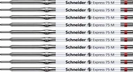 Wkłady do długopisów - Schneider 7512 wkład do długopisu 75 (grubość kreski M) 10 sztuk, czerwony - miniaturka - grafika 1