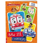 Książki edukacyjne - Disney. Straż Ekipa. Baw się i naklejaj - miniaturka - grafika 1