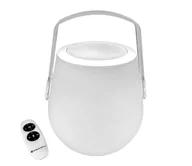 Lampy stojące - Lampenwelt - LED RGB Lampa stołowa z głośnikiem LED/3W/3,7V Bluetooth + pilot - miniaturka - grafika 1