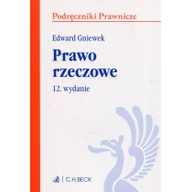 Prawo - Gniewek Edward Prawo rzeczowe - miniaturka - grafika 1