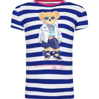 Koszulki męskie - POLO RALPH LAUREN T-shirt SSBEARSTRIPE-KNIT | Regular Fit - grafika 1