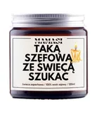 Świece - Świeczka Sojowa Ze Świeczką Szukać, Prezent, Upominek, Zapachowa 120Ml - miniaturka - grafika 1