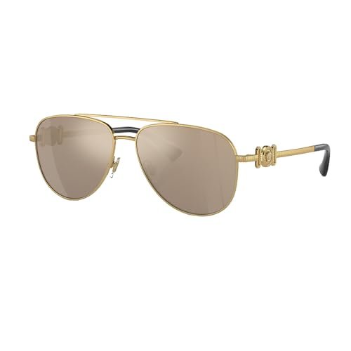 Versace 0VK2002 52 10025A Okulary przeciwsłoneczne, Unisex-Adult, Wielobarwny (Wielobarwny), Jeden rozmiar