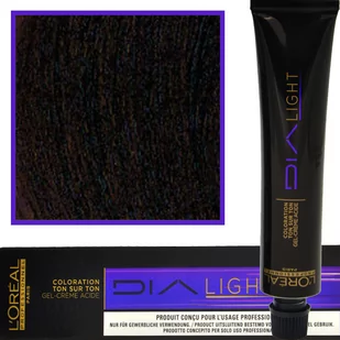 Loreal Professionnel Dialight 4,15 Coloration Ton Sur Ton Gel 50 ml - Farby do włosów i szampony koloryzujące - miniaturka - grafika 1
