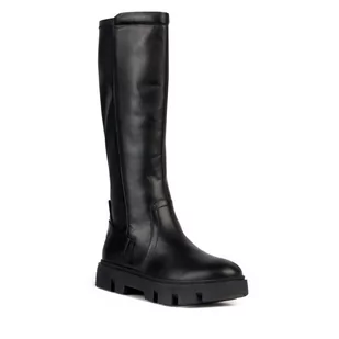 Kozaki Geox D Vilde D36UAA 085KB C9999 Black - Kozaki damskie - miniaturka - grafika 1