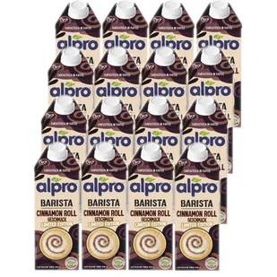 Alpro Barista napój owsiano-sojowy Cynamon Zestaw 16 x 750 ml - żywność - Napoje roślinne - miniaturka - grafika 1