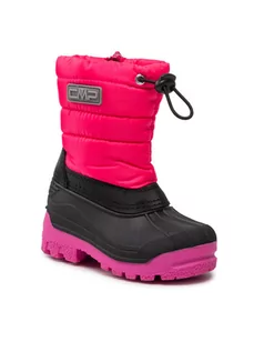 Buty dla dziewczynek - CMP Śniegowce Kids Sneewy SnowBoots 3Q71294 Różowy - grafika 1
