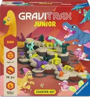 Zabawki interaktywne dla dzieci - Ravensburger GraviTrax Junior Dino Zestaw Startowy L 24586 - miniaturka - grafika 1