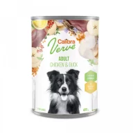 Mokra karma dla psów - Calibra Verve GF Adult chicken duck 400 g- mokra karma dla psa z kurczakiem i kaczką - miniaturka - grafika 1