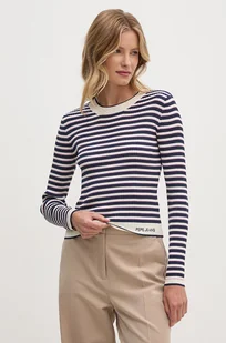 Pepe Jeans sweter INES damski kolor beżowy lekki PL702169 - Swetry damskie - miniaturka - grafika 1