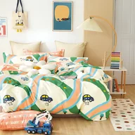 Pościel - Cotton World Pościel Premium 160x200 3cz. QMC812607 - miniaturka - grafika 1