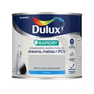 Emalie - Farba akrylowa Dulux Rapidry 400 ml MAT szary skandynawski - miniaturka - grafika 1