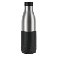 Butelki termiczne - Butelka termiczna TEFAL Bludrop N3111110 700 ml Srebrno-czarny - miniaturka - grafika 1