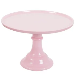 A Little Lovely Company - Patera tortowa duża BABY PINK - Śliniaki i fartuszki - miniaturka - grafika 1