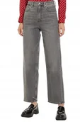 Spodnie damskie - TOMMY HILFIGER SZARE JEANSY MOM Z WYSOKIM STANEM 27/32 XQA - miniaturka - grafika 1