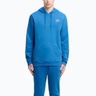 Bluzy męskie - Bluza męska Reebok Identity Small Logo Fleece twilight blue - miniaturka - grafika 1