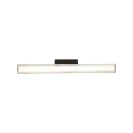 Lampy ścienne - Kinkiet LINEA LED 8W 45cm CCT 3000K/4000K/6000K IP44 - czarny - miniaturka - grafika 1