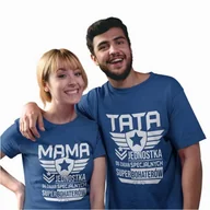 Gadżety dla niej i dla niego - Zestaw koszulek dla Mamy i Taty Jednostka do zadań specjalnych oddział superbohaterów - miniaturka - grafika 1