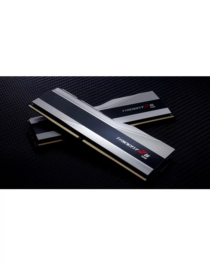 G.Skill DDR5 - 48GB - 7200 - CL - 36 (2x 24 GB) dual kit, RAM (silver, F5-7200J3646F24GX2-TZ5RS, Trident Z5 RGB, INTEL XMP)
