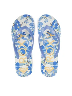 Roxy Japonki ARJL100869 Niebieski - Klapki i japonki damskie - miniaturka - grafika 1