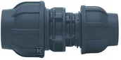 Łączniki, trójniki, kształtki - Złączka zaciskowa PP 32x25 PN16, do rur PE, kolor czarny - miniaturka - grafika 1