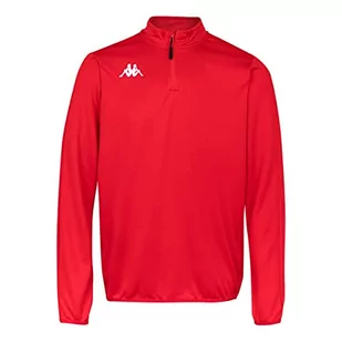 Kappa Męska bluza Tavole czerwony czerwony 4xl 304TTK0 - Bluzy męskie - miniaturka - grafika 1
