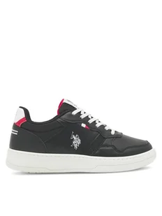 U.S. Polo Assn. Sneakersy DENNY004 Czarny - Buty dla chłopców - miniaturka - grafika 1