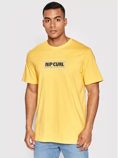 Koszulki i topy damskie - Rip Curl T-Shirt Big Mumma CTEUG9 Żółty Regular Fit - grafika 1