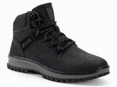 Buty zimowe męskie - BUTY zimowe męskie BIG STAR MM174019 czarne wysokie na jesień zimę 43 - miniaturka - grafika 1