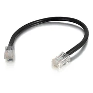 Kable miedziane - C2G 5 m Cat5e Ethernet RJ45 kabel sieciowy o wysokiej prędkości, przewód LAN czarny Cat5e PVC UTP kabel krosowy - miniaturka - grafika 1