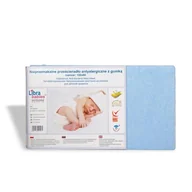 Prześcieradła dla dzieci - Libra BABIES Babies Prześcieradło nieprzemakalne 120x60cm niebieskie - miniaturka - grafika 1
